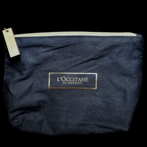 L'OCCITANE Dark Blue Cosmetic Bag